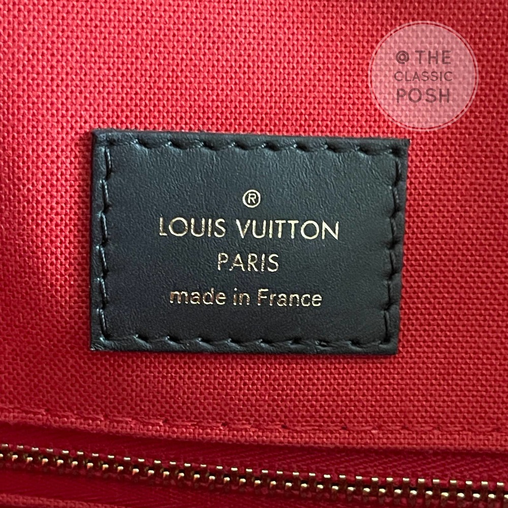 ❌SOLD❌EUC Louis Vuitton OTG On the Go MM Monogram Reverse Bag Tote - Picture 14 of 15